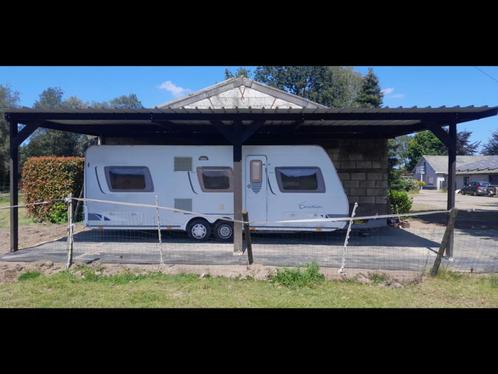 DETHLEFFS CARAVANE DUBBEL ASS, Caravanes & Camping, Caravanes, Particulier, jusqu'à 4, 1000 - 1250 kg, Banquette en rond, Dethleffs