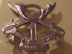 ABL mutskenteken 1ste jagers te paard, Verzamelen, Militaria | Algemeen, Ophalen of Verzenden, Landmacht, Embleem of Badge