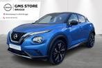 Nissan Juke N-Design, Auto's, Nissan, Automaat, Stof, Gebruikt, Blauw