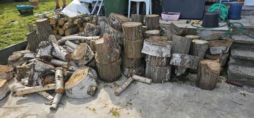 Les buches de bois, Bricolage & Construction, Bois & Planches, Comme neuf, Autres types, Chêne, 200 à 250 cm, 50 mm ou plus, Imprégné