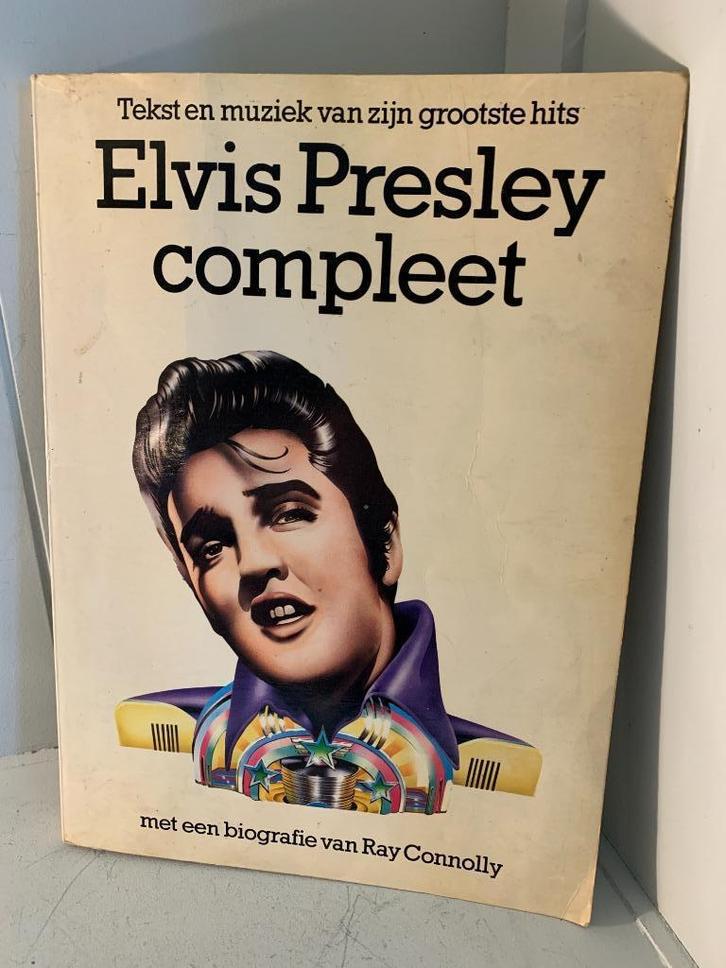 Elvis Presley songbook (met partituren en biografie) 1978, Boeken, Muziek, Gelezen, Artiest, Ophalen of Verzenden