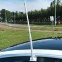 Vlaggenstokjes voor autovlag, Ophalen, Zo goed als nieuw