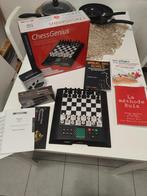 Super lot jeu d échecs électronique Chess Genius et livres, Hobby & Loisirs créatifs, Comme neuf, 1 ou 2 joueurs, Enlèvement ou Envoi