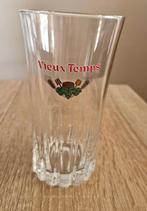 verre à Vieux Temps, Collections, Marques de bière, Enlèvement, Comme neuf, Verre ou Verres