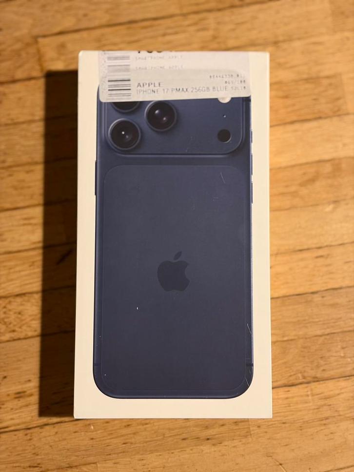 Iphone 17 pro max blauw, Télécoms, Téléphonie mobile | Apple iPhone, Bleu, Enlèvement