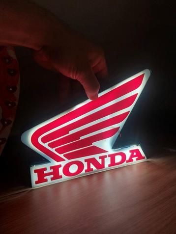 Honda logo licht bord 3d geprint