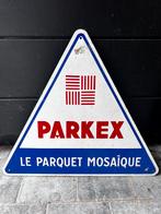 Emaille bord Parkex, Ophalen, Zo goed als nieuw