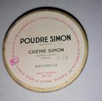 Ancien poudrier Poudre Simon diamètre 6 cm Non entamé, Comme neuf