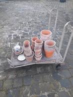 Aarde  werk potten, Jardin & Terrasse, Pots de fleurs, Enlèvement ou Envoi, Poterie