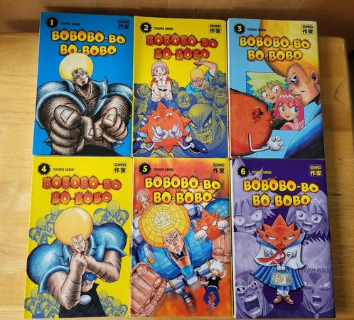 Lot mangas Bobobo-bobo-bobo (Tomes 1 à 6), Livres, BD, Utilisé, Plusieurs BD, Enlèvement