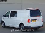 Volkswagen Transporter 150PK Dubbel Cabine Automaat L2H1 Nav, Auto's, Automaat, Stof, Gebruikt, 4 cilinders