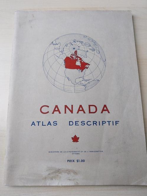 Atlas descriptif du Canada, Livres, Guides touristiques, Comme neuf, Guide ou Livre de voyage, Amérique du Nord, Autres marques