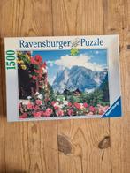 Ravensburger Zwitserland Grindelwald puzzel 1500 stukken, Comme neuf, Enlèvement ou Envoi