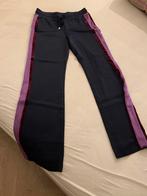 Blauwe losse broek met paarse streep Sandro, Kleding | Dames, Spijkerbroeken en Jeans, Ophalen of Verzenden, Zo goed als nieuw