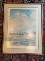 Aquarelle Julien D’HAESELEER, Antiek en Kunst, Ophalen