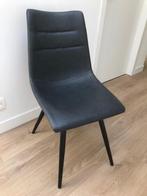 Zwarte kunstleren stoelen in nette staat., Ophalen, Zo goed als nieuw