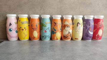 9 lege flesjes pokemon danone actimel beschikbaar voor biedingen