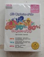 CD Box Hit Explosion of the '60 '70 '80 met 10 cd's, Enlèvement, Neuf, dans son emballage, Pop, Coffret