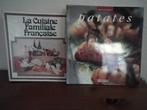 2 livres de cuisine (La cuisine Française + Patates), Boeken, Kookboeken, Verzenden, Gelezen, Frankrijk, Hoofdgerechten