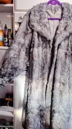 Manteau de Fourrure, dames, Enlèvement, Porté, Taille 42/44 (L), Gris