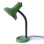 Lampe de bureau vintage verte, Moins de 50 cm, Enlèvement ou Envoi, Midcentury modern, Métal