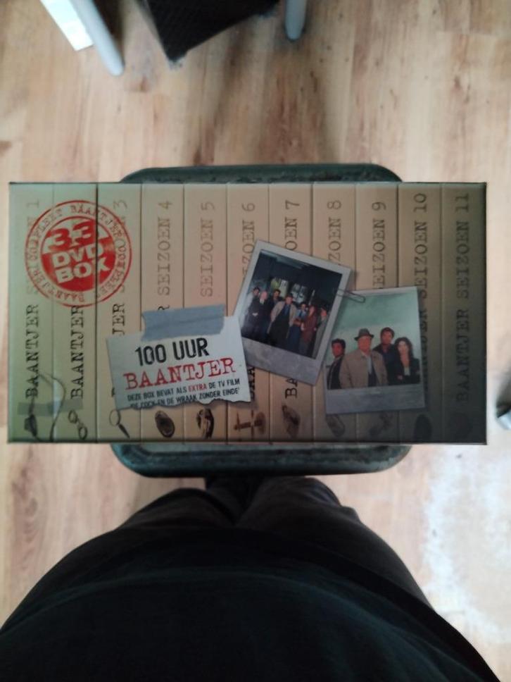 Baantjer compleet box + luisterboek, Cd's en Dvd's, Dvd's | Tv en Series, Drama, Boxset, Vanaf 12 jaar, Verzenden