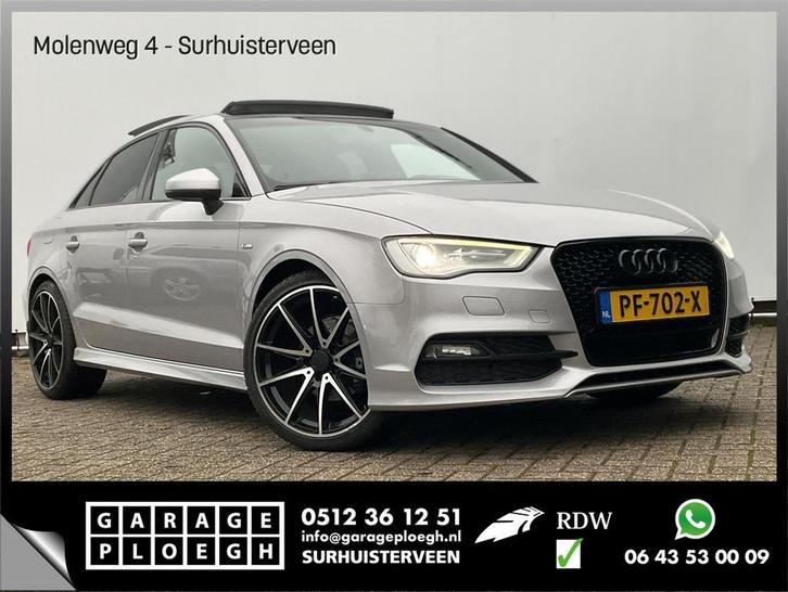 Audi A3 Limousine 1.4 TFSI Pro Line S Line Pano.dak Stoelver, Auto's, Audi, Bedrijf, A3, ABS, Adaptieve lichten, Airbags, Alarm