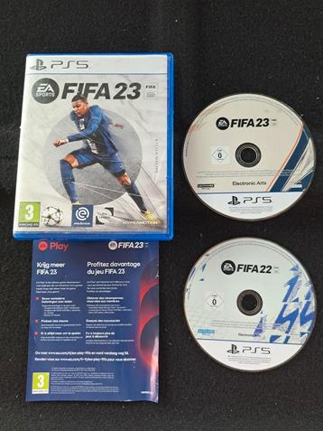 Jeu ps5 fifa 2023 et 2022. 30€ pour les 2 jeuxh