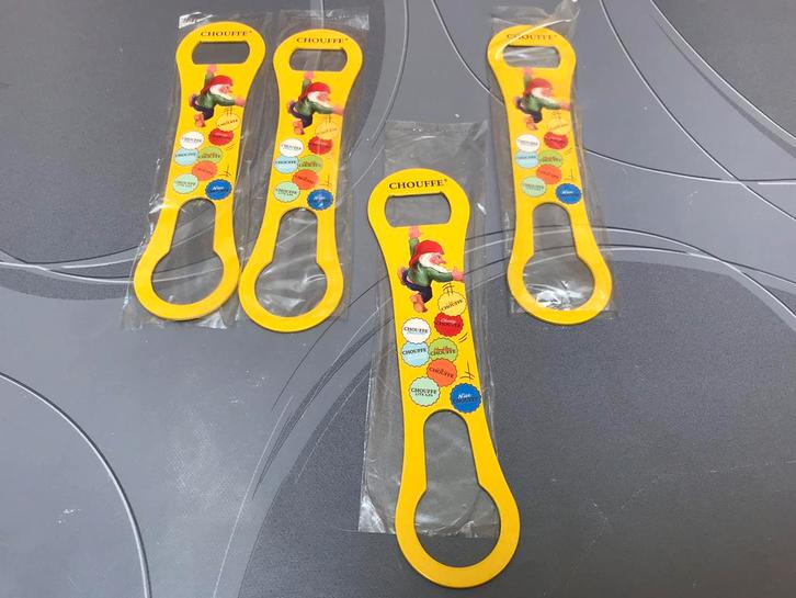 Chouffe bier stoppentrekkers, 4st.voor 13€, Verzamelen, Merken en Reclamevoorwerpen, Nieuw, Gebruiksvoorwerp, Ophalen of Verzenden