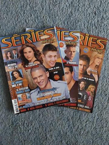 Trois magazines Series Mag