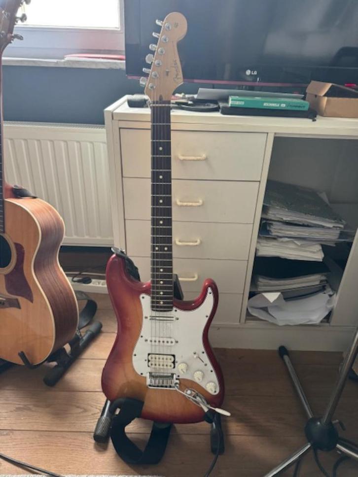 Fender American Stratocaster HSS  Sienna Sunburst 2006, Muziek en Instrumenten, Snaarinstrumenten | Gitaren | Akoestisch, Zo goed als nieuw