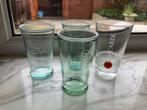 4 Bacardi glazen, Overige typen, Ophalen of Verzenden, Zo goed als nieuw