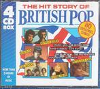 4CD The Hit Story of British Pop, Ophalen of Verzenden, 1960 tot 1980, Gebruikt