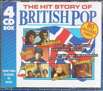 4CD The Hit Story of British Pop beschikbaar voor biedingen