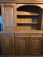 Volledig massief houten wand, Huis en Inrichting, Kasten | Buffetkasten, Ophalen, Zo goed als nieuw