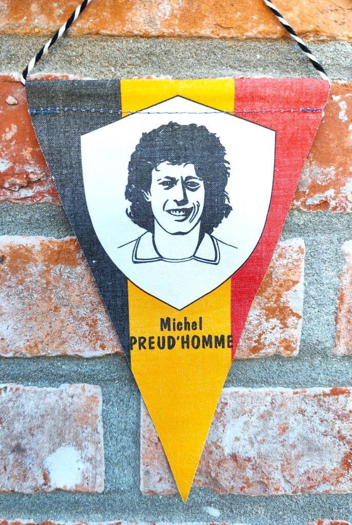 Michel Preud'homme 1994 Vaandel WK USA, Verzamelen, Sportartikelen en Voetbal, Zo goed als nieuw, Vaantje of Sjaal, Ophalen of Verzenden