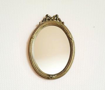 Prachtig antiek goudkleurig franse style spiegeltje! beschikbaar voor biedingen