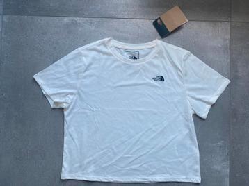 The North Face - Crop tee. Maat S. Nieuw 