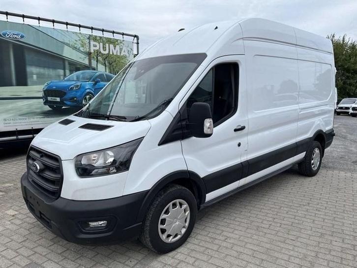 Ford Transit SLECHTS 37565 KM/ HOOG DAK/AFGEWERKTE LAADRUIM, Auto's, Ford, Transit, ABS, Airbags, Airconditioning, Bluetooth, Centrale vergrendeling