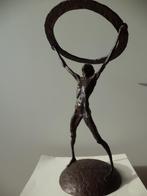 bronzen beeld Fred BELLEFROID 1987 gesigneerde brons & 23/40, Antiek en Kunst, Kunst | Beelden en Houtsnijwerken, Ophalen