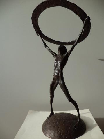 bronzen beeld Fred BELLEFROID 1987 gesigneerde brons & 23/40 beschikbaar voor biedingen