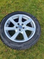 Set aluminium velgen Volvo met banden, Auto-onderdelen, Banden en Velgen, Ophalen, Gebruikt, Velg(en), 17 inch