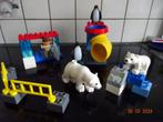 Lego Duplo pooldieren 5633*VOLLEDIG*PRIMA STAAT*Uitgave 2009, Kinderen en Baby's, Speelgoed | Duplo en Lego, Complete set, Duplo