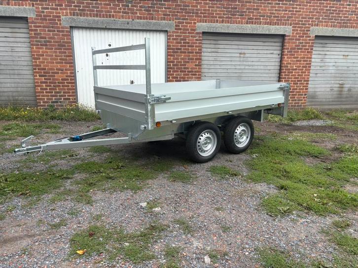 Grande remorque neuve double essieux, Autos : Divers, Remorques, Enlèvement