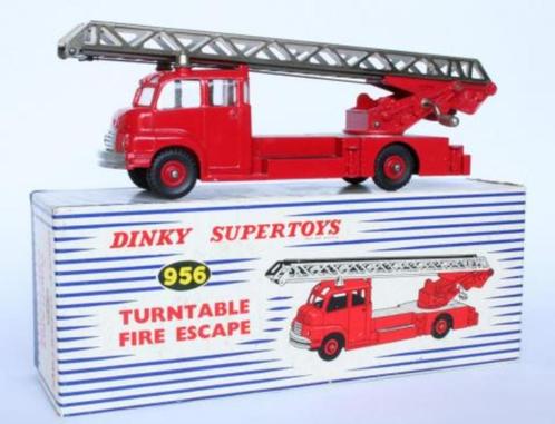 Dinky Supertoys Turntable Fire Escape No.956, Hobby en Vrije tijd, Modelauto's | 1:43, Gebruikt, Auto, Dinky Toys, Ophalen of Verzenden