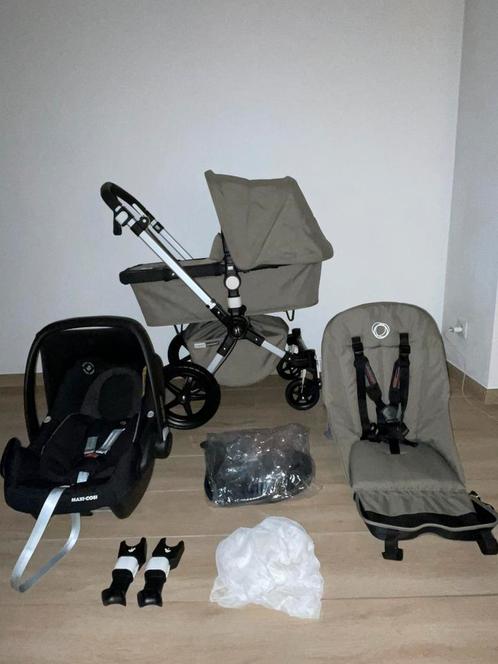 Bugaboo Cameileon 3 dark khaki kinderwagen 3-in-1 Complete, Kinderen en Baby's, Buggy's, Zo goed als nieuw, Regenhoes, Ophalen