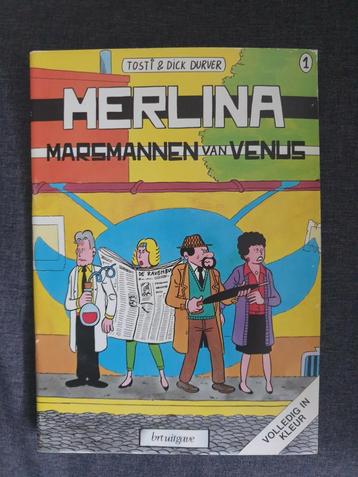 MERLINA 1 MARSMANNEN van VENUS brt uitgave volledig in kleur beschikbaar voor biedingen