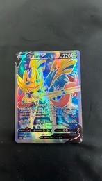 Pokemonkaart, Naam: Zacian V, Serienummer: 195/202., Ophalen of Verzenden, Zo goed als nieuw