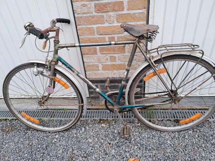 Vintage single speed stalen fiets, Fietsen en Brommers, Fietsen | Oldtimers, Ophalen