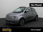 Fiat 500e C Icon 42 kWh | GPS | PDC | LMV | LED |, Auto's, Stof, Cabriolet, Te koop, 42 kWh